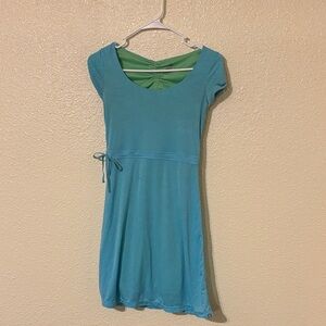Marmot Blue and Green Women's Dress